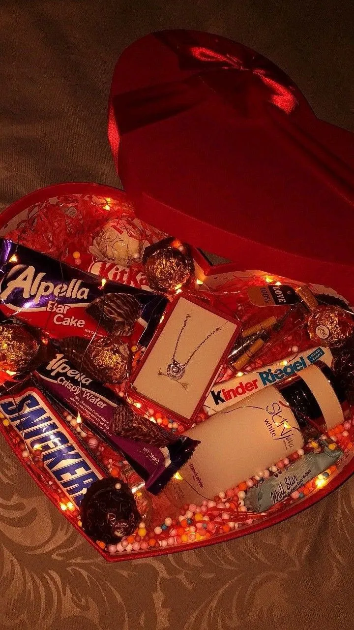 تزیین باکس ولنتاین دخترانه