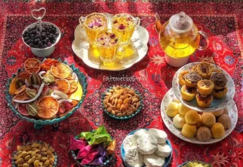 تزیین سفره‌ افطا