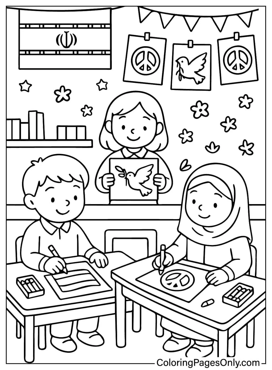 نقاشی دهه فجر و ۲۲ بهمن