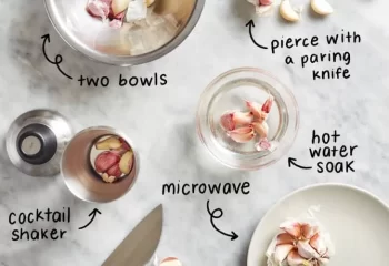 پوست کندن سیر