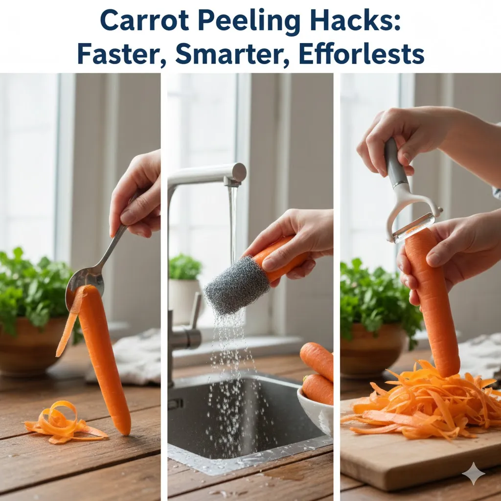 پوست کندن هویج