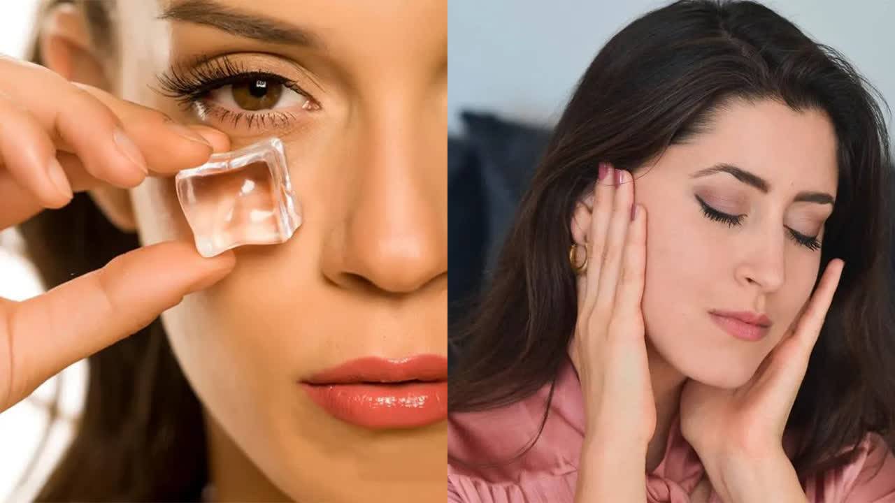 از بین بردن پف صورت اول صبح در چند دقیقه