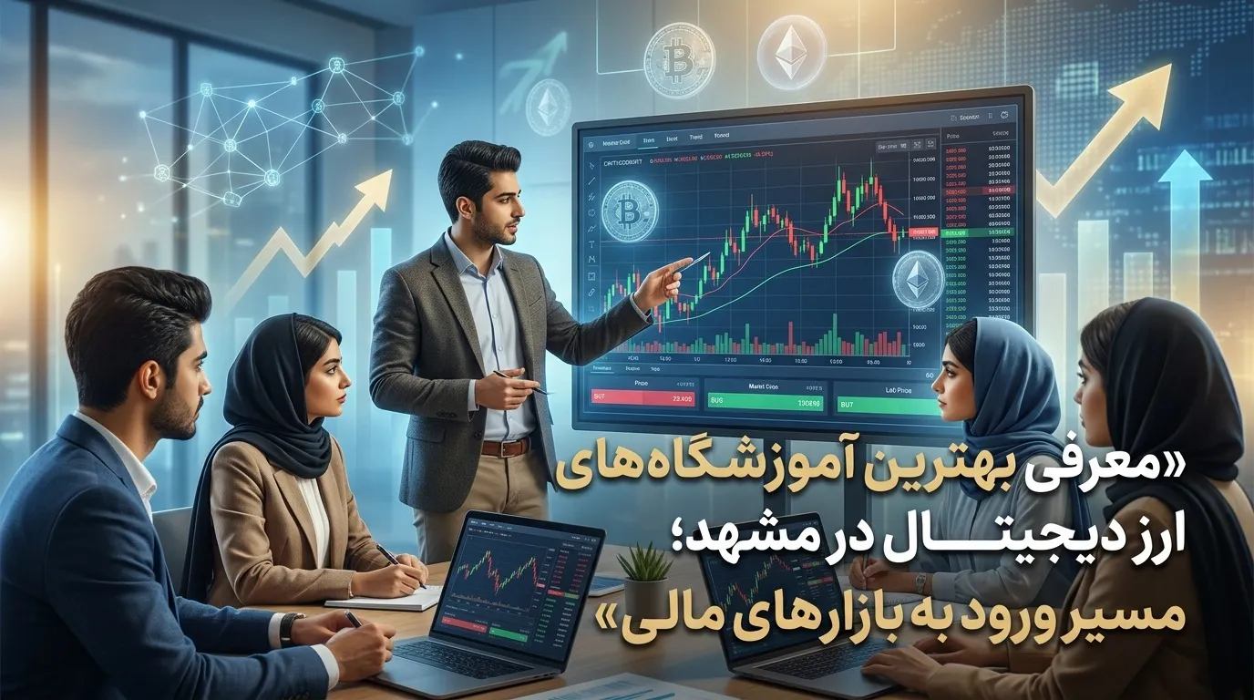 معرفی بهترین آموزشگاه‌های ارز دیجیتال در مشهد؛ مسیر ورود به بازارهای مالی