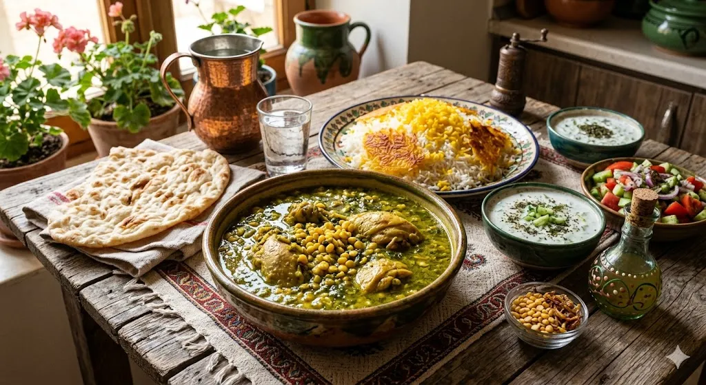 قورمه سبزی دامغانی