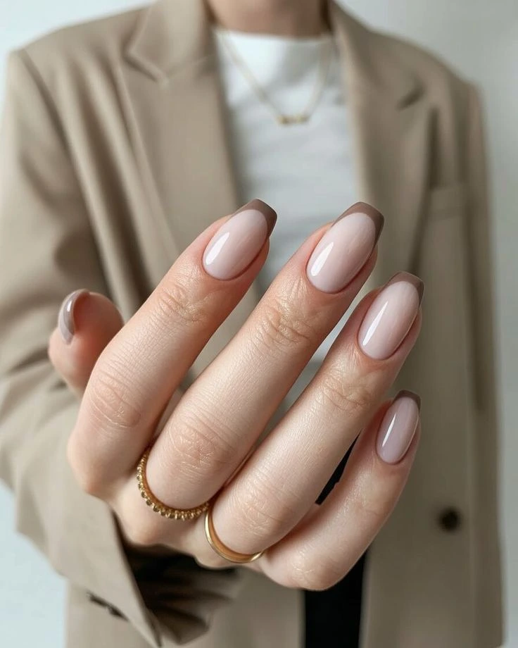 مدل ناخن فرنچ کرم