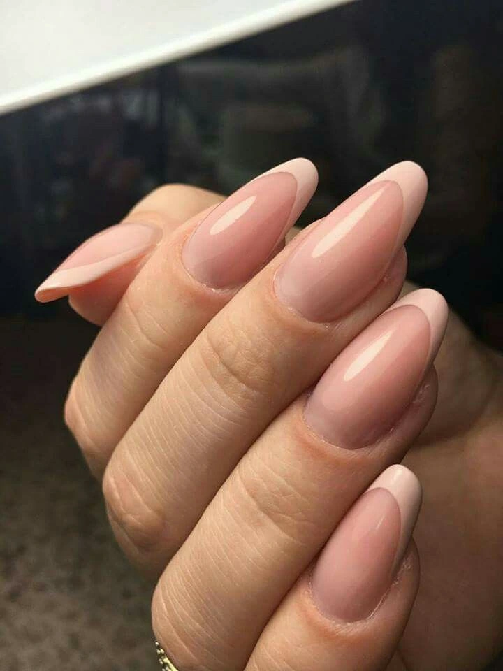 مدل ناخن فرنچ کرم