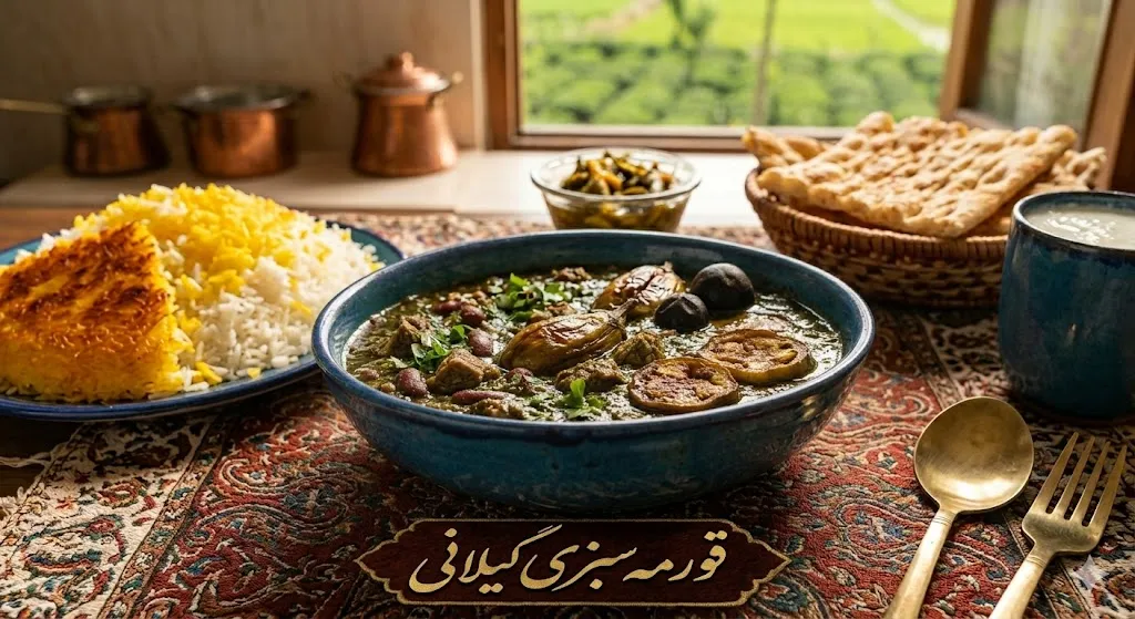 قورمه سبزی گیلانی