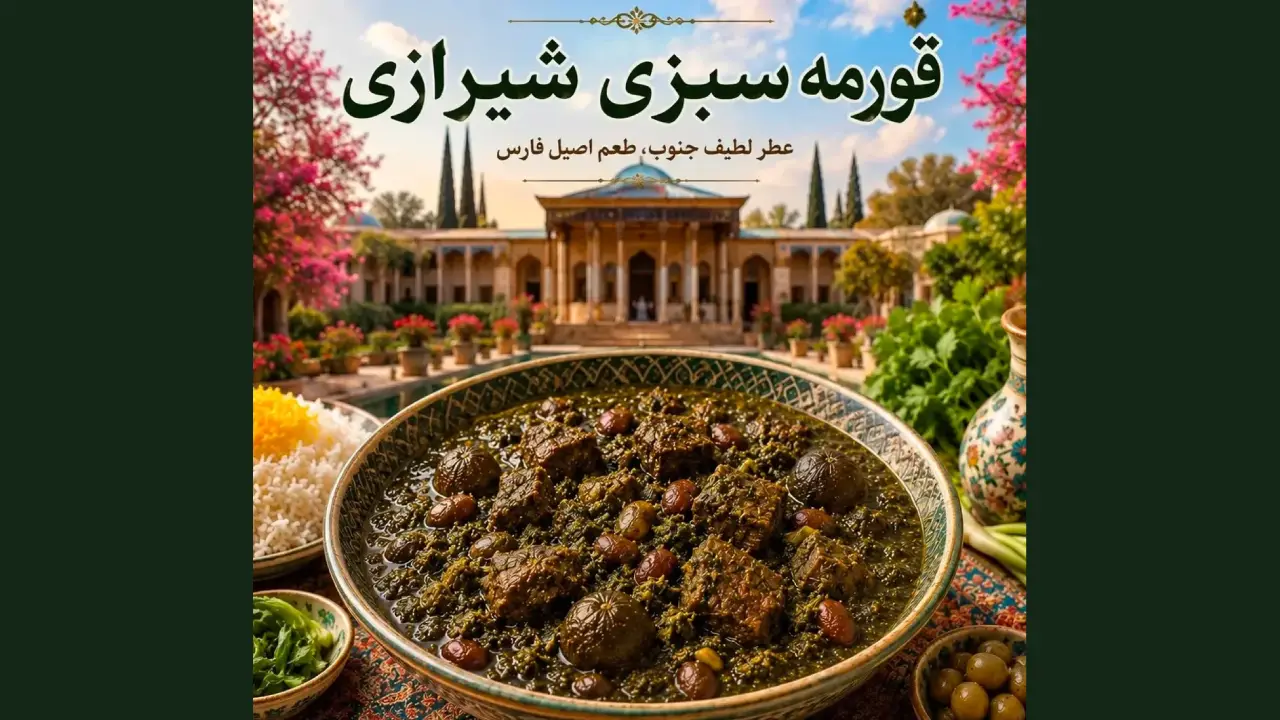 قورمه سبزی شیرازی