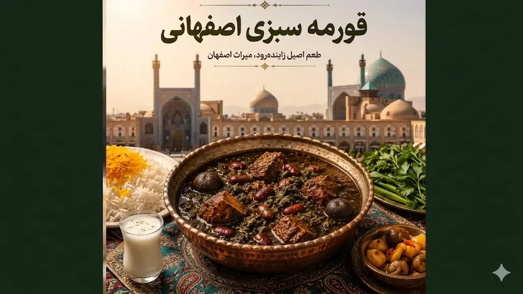 قورمه سبزی اصفهانی