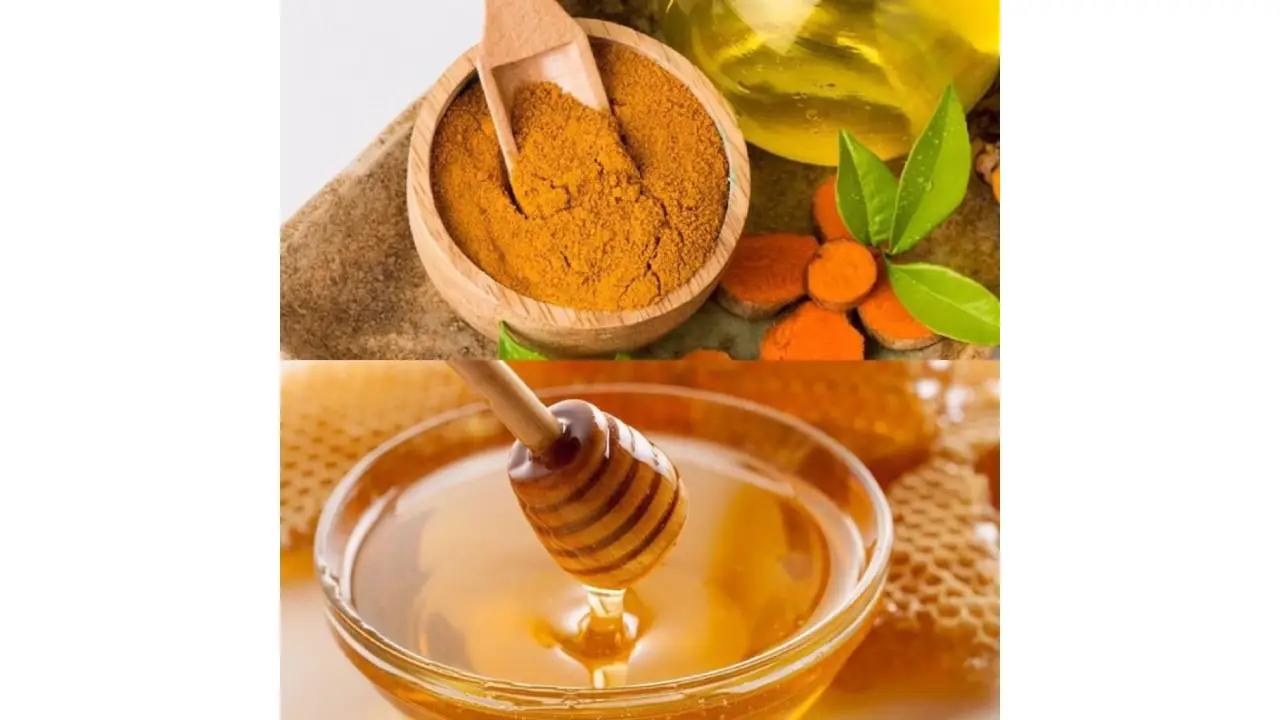 زردچوبه و عسل