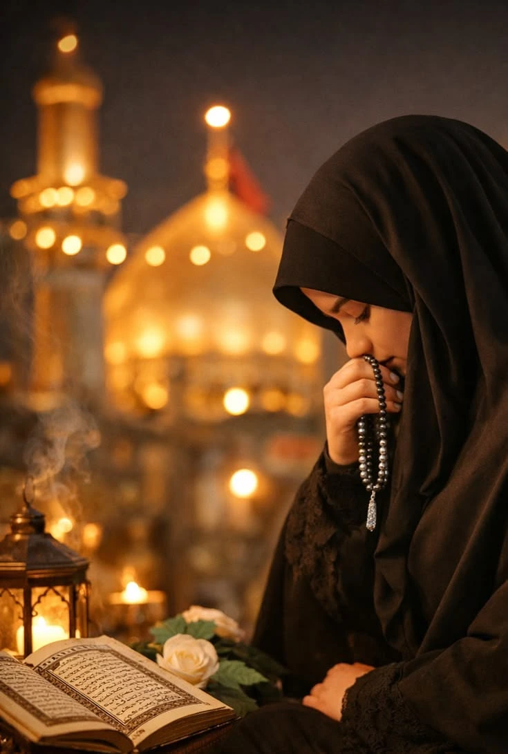 پروفایل اربعین دخترانه