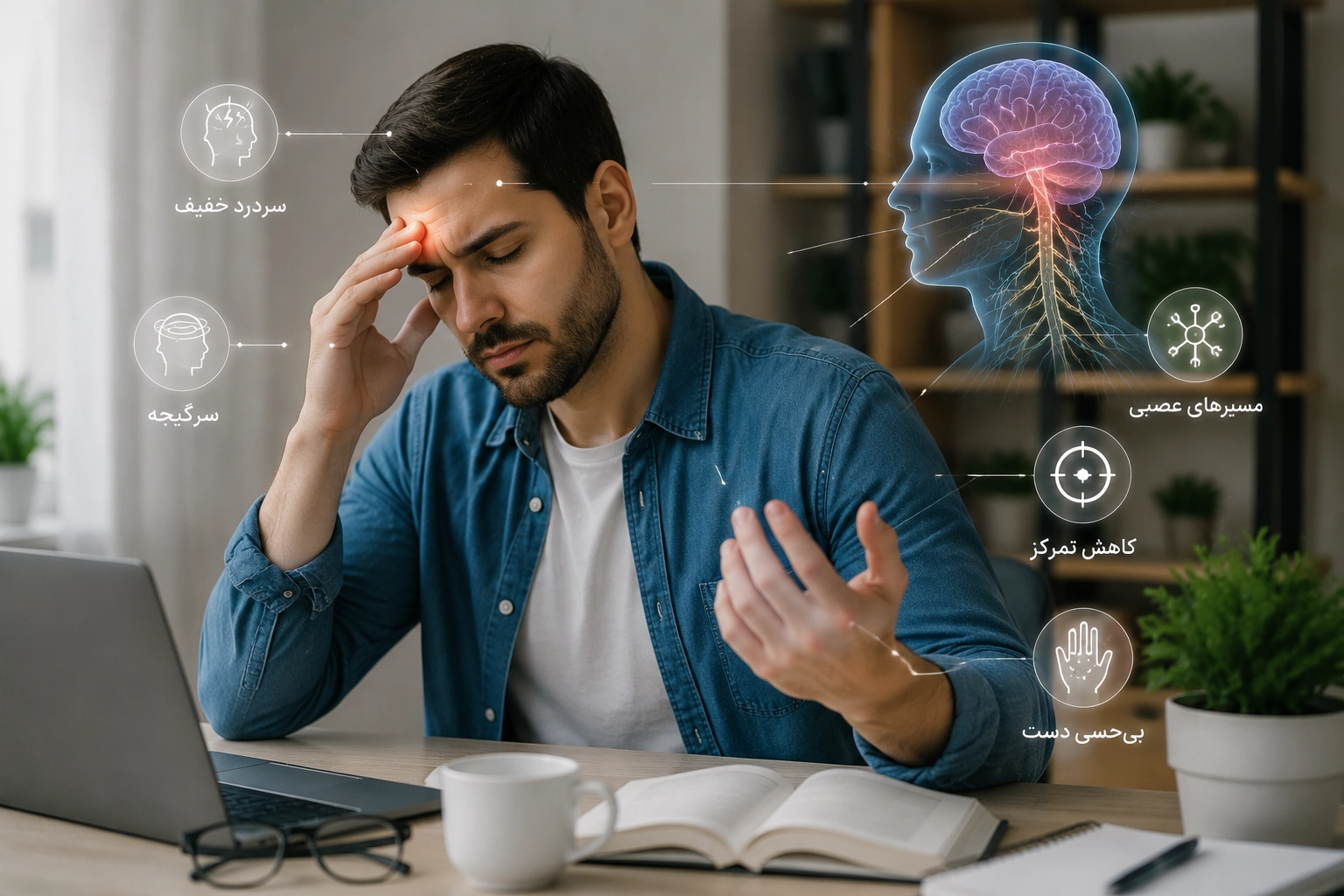 تأثیر اختلالات مغز و اعصاب بر فعالیت‌های روزمره