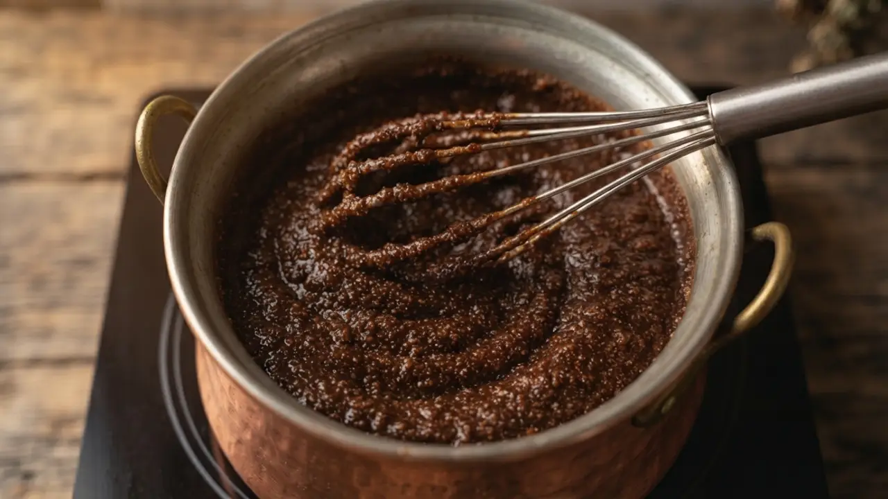 طرز تهیه قره قروت با آب ماست