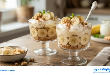 طرز تهیه مگنولیا موزی با خامه صبحانه؛ دسر خوشمزه برای مهمانی ها