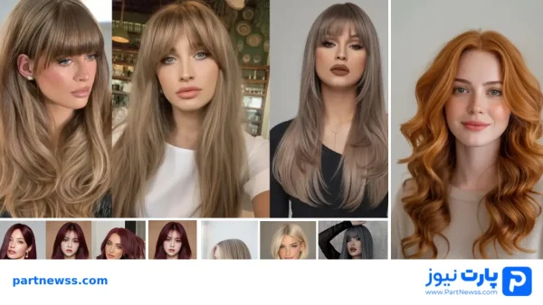 مدل رنگ مو دخترانه بدون دکلره روی موی مشکی و بور