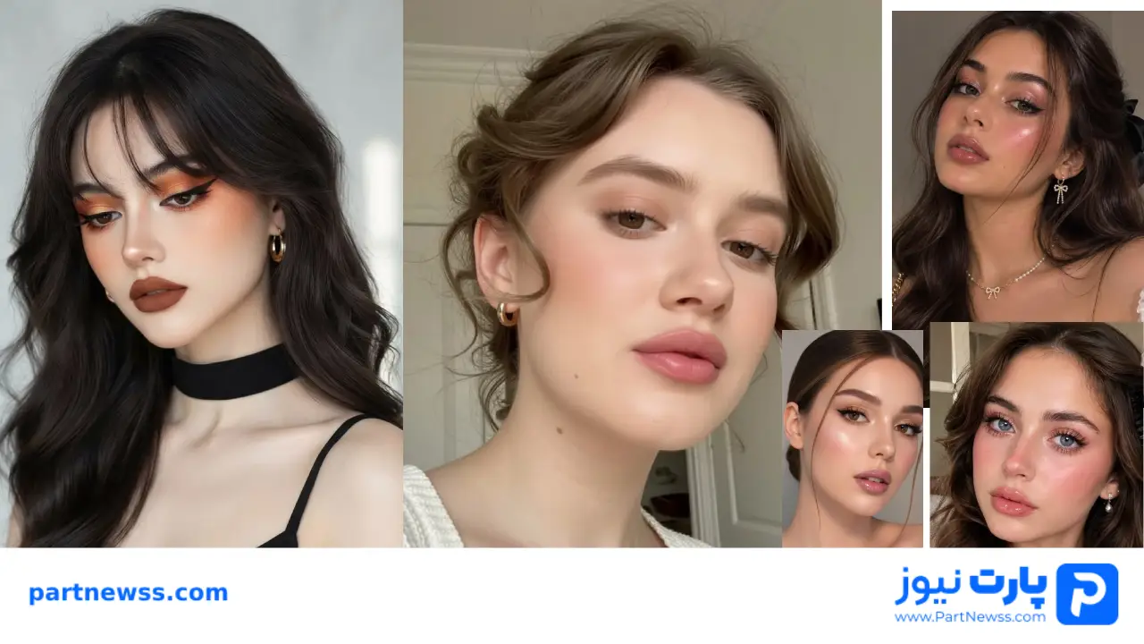 مدل آرایش تینیجری پینترستی دخترانه، کیوت، دارک، ویسگون برای عروسی