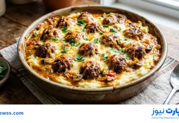 طرز تهیه کوفته ترکی با سیب زمینی به روش مجلسی
