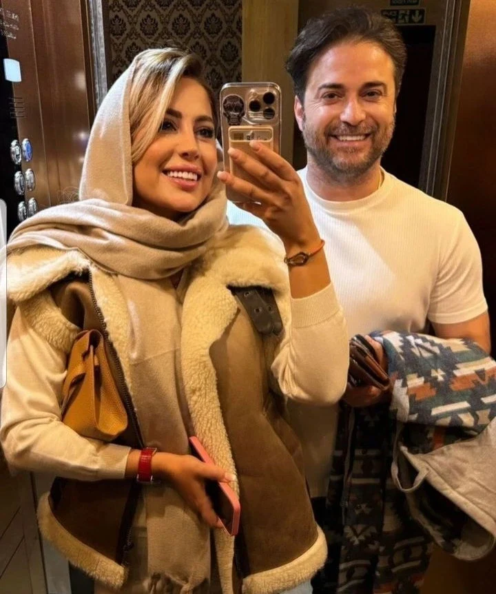 بابک جهانبخش و همسر دومش