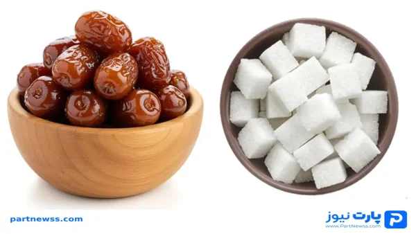 کالری قند بیشتر است یا خرما؟ مقایسه کالری و ارزش غذایی