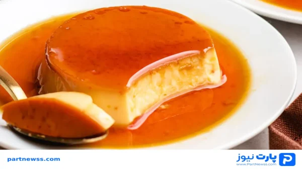 طرز تهیه کرم کارامل خانگی بدون تخم مرغ خوشمزه و آسان